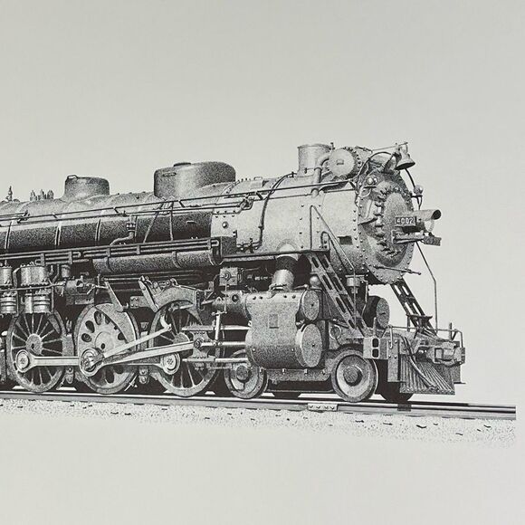 CB&A | Chicago, Burlington & Quincy Railroad #4002 Train Prints - Picture 3 of 5